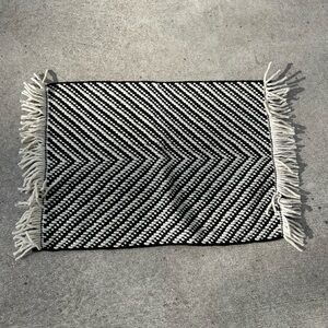 Target Black and White Striped Door Mat